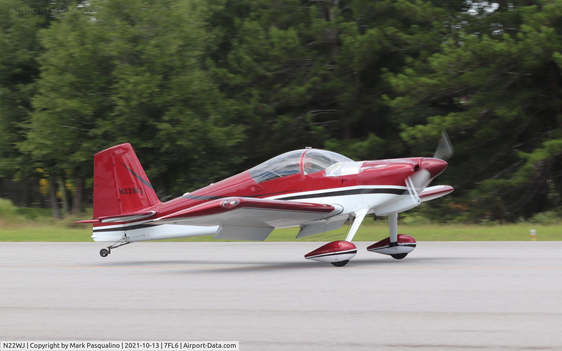 N22WJ, 2011 Vans RV-7 C/N 73604, Vans RV-7
