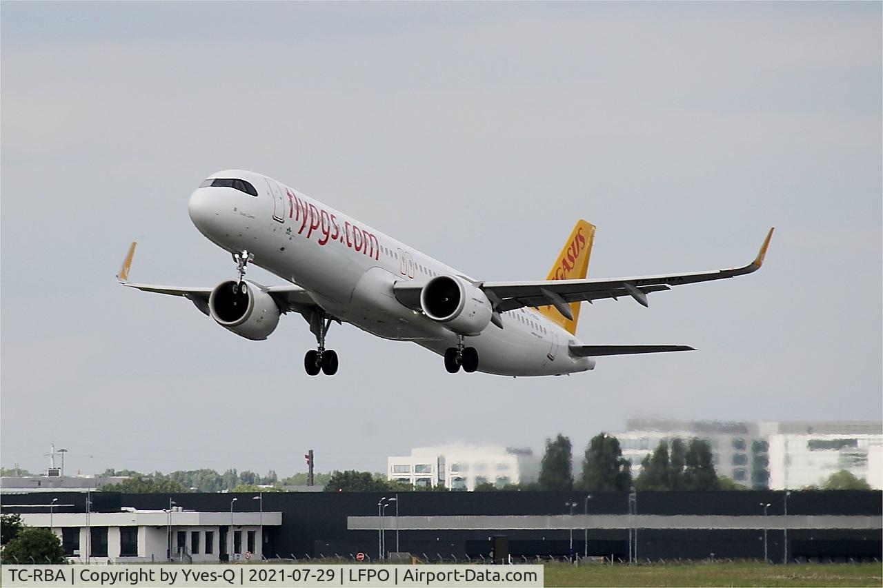 TC-RBA, 2019 Airbus A321-251NX C/N 8936, Airbus A321-251NX, Take off rwy 24, Paris Orly airport (LFPO-ORY)