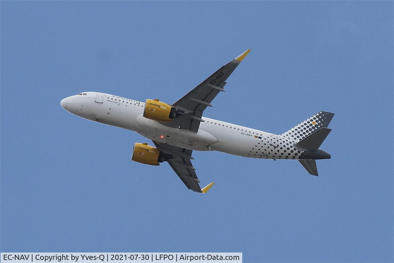 EC-NAV, 2018 Airbus A320-271N C/N 8565, Airbus A320-271N, Climbing from rwy 24, Paris-Orly Airport (LFPO-ORY)