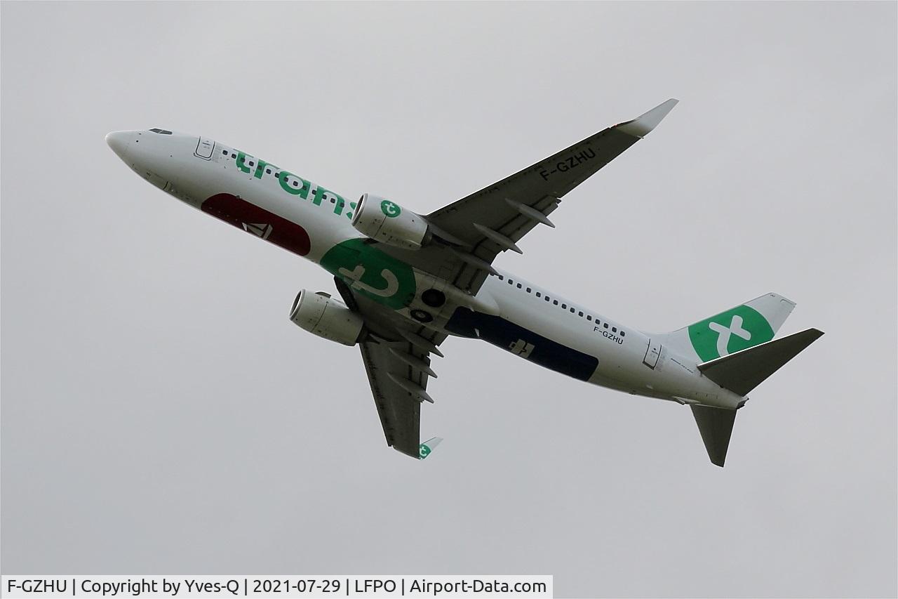 F-GZHU, 2015 Boeing 737-8K2 C/N 41352, Boeing 737-8K2, Take off rwy 24, Paris Orly airport (LFPO-ORY)