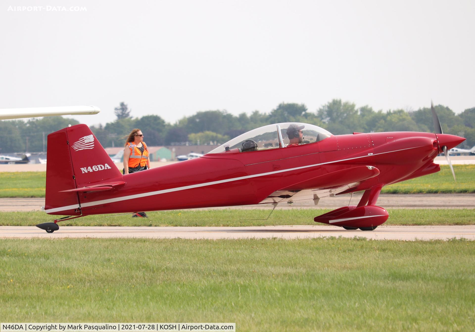 N46DA, 1993 Vans RV-4 C/N 1556, Vans RV-4
