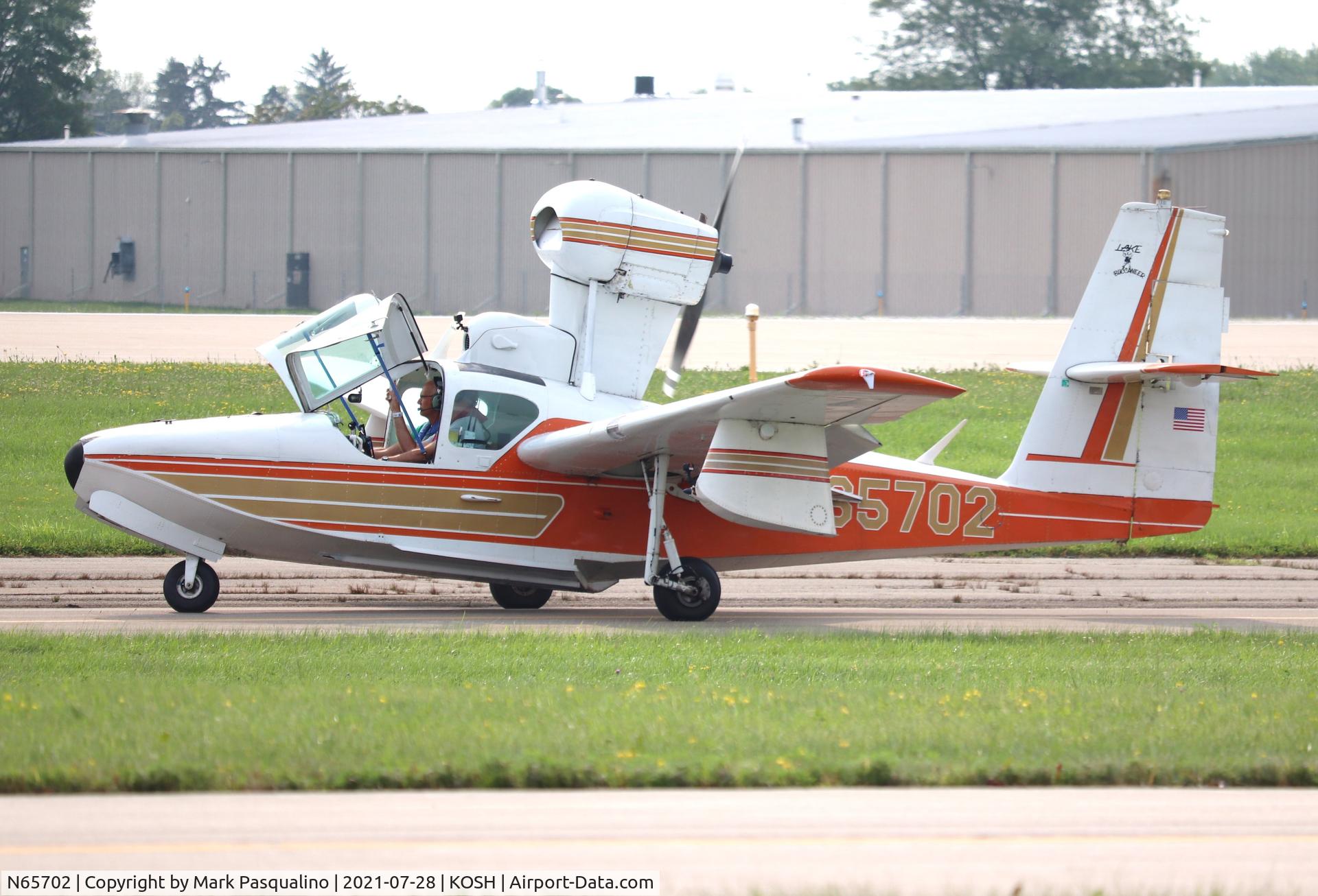 N65702, 1974 Lake LA-4-200 Buccaneer C/N 607, Lake LA-4-200