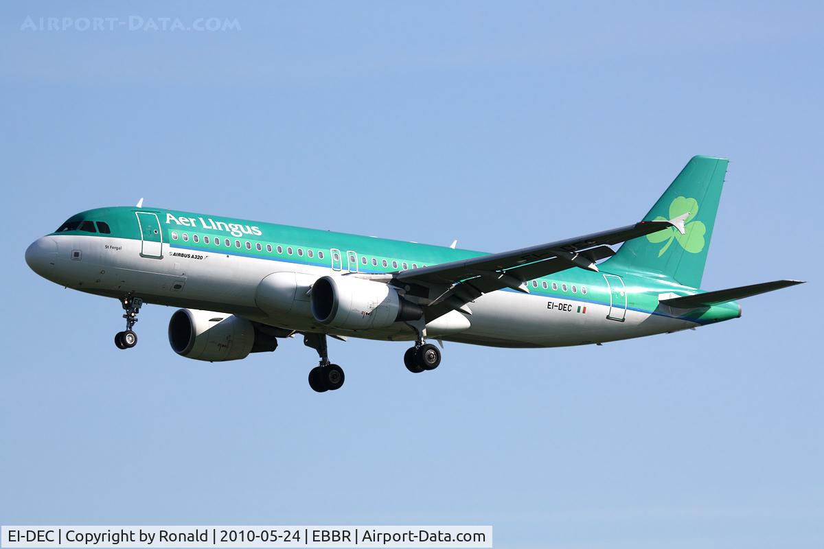EI-DEC, 2004 Airbus A320-214 C/N 2217, at bru