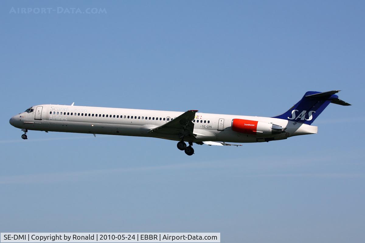 SE-DMI, 1987 McDonnell Douglas MD-82 (DC-9-82) C/N 49437, at bru