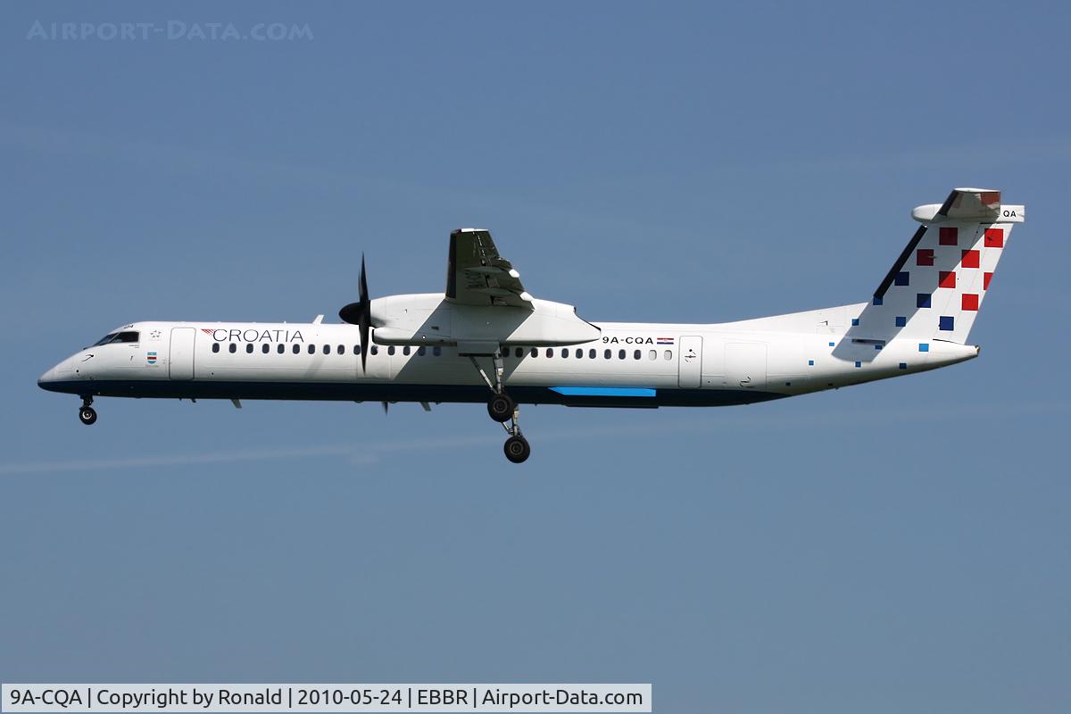 9A-CQA, 2008 De Havilland Canada DHC-8-402Q Dash 8 C/N 4205, at bru