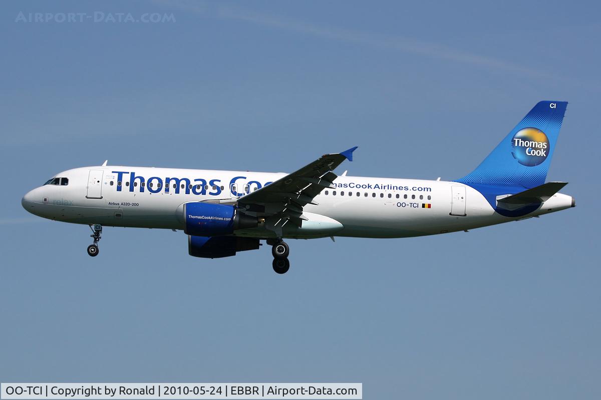 OO-TCI, 2003 Airbus A320-214 C/N 1975, at bru