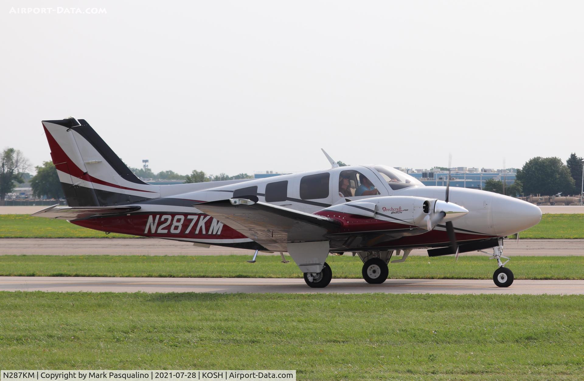 N287KM, 1980 Beech 58P Baron C/N TJ-330, Beech 58P