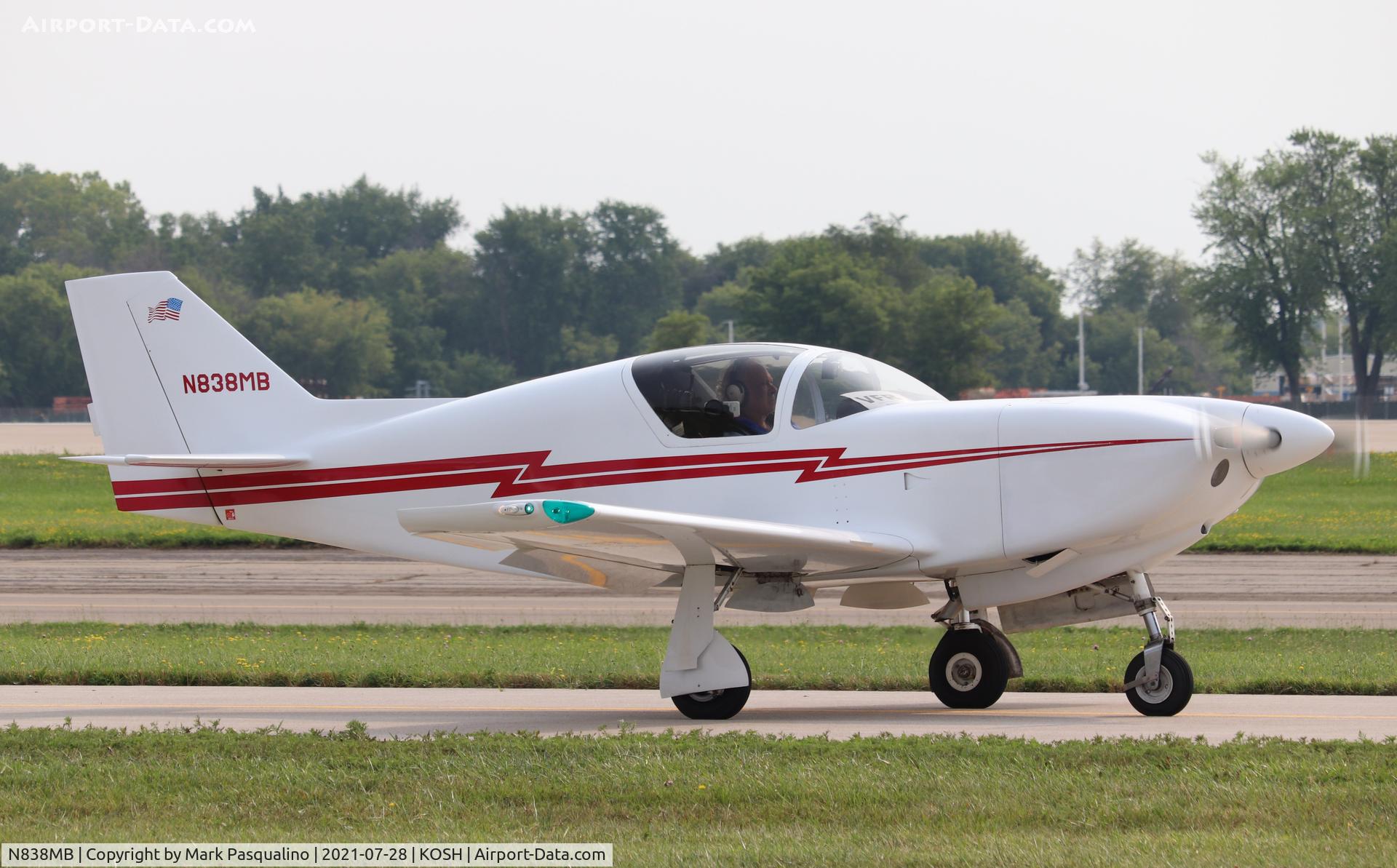 N838MB, 1989 Stoddard-Hamilton Glasair RG C/N SN-460R, Glasair RG