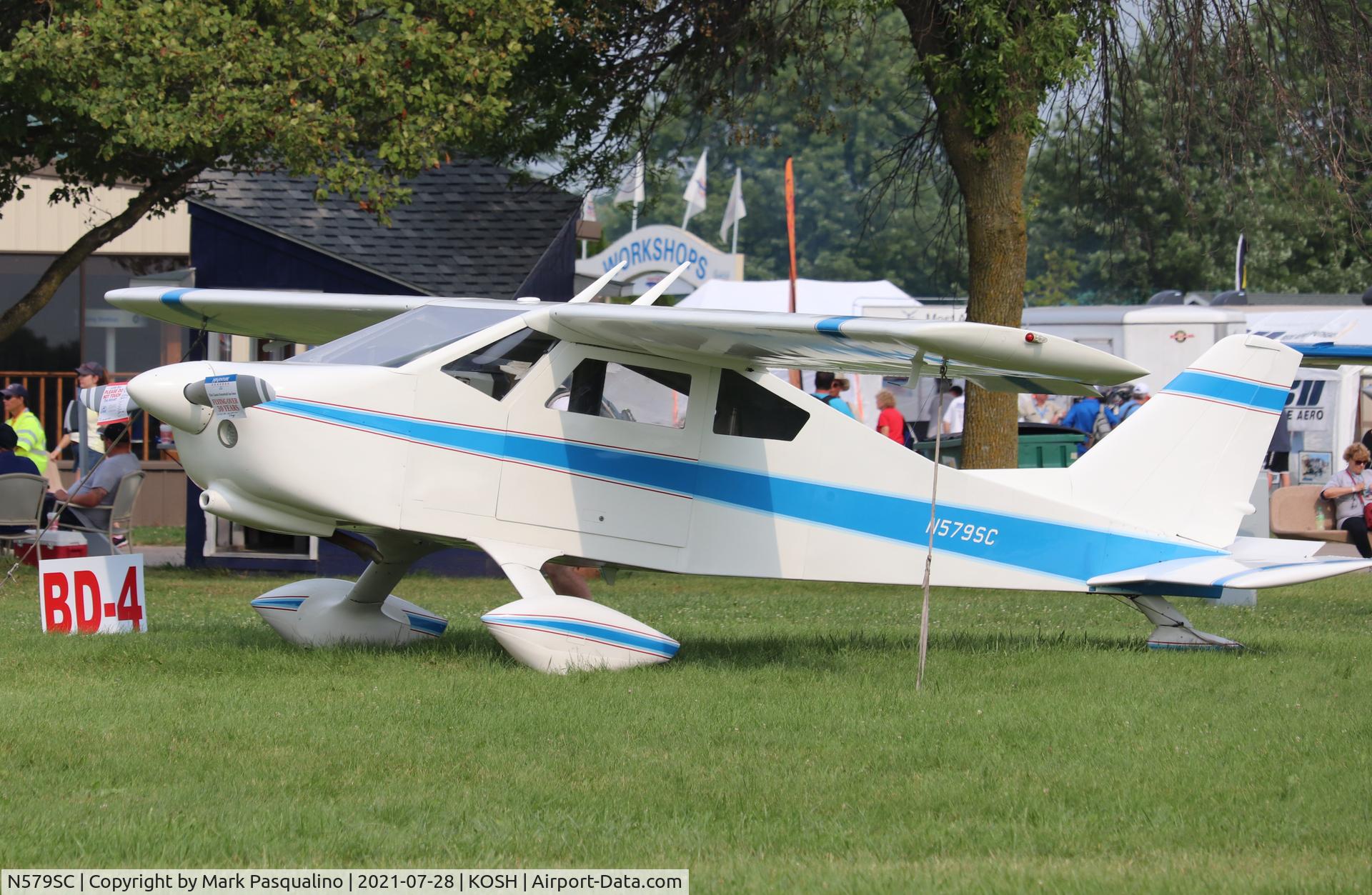 N579SC, 1985 Bede BD-4 C/N 579, Bede BD-4