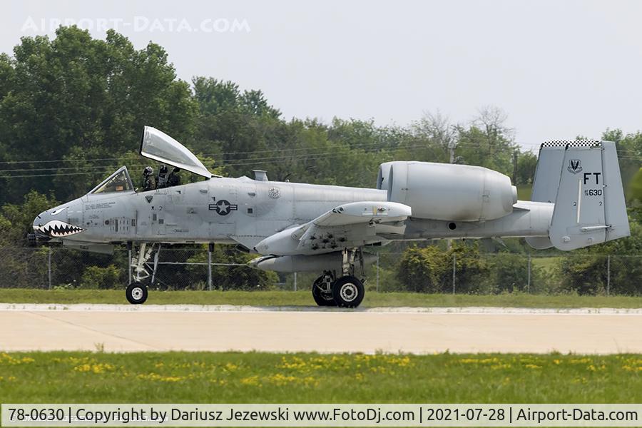 78-0630, 1978 Fairchild Republic A-10A Thunderbolt II C/N A10-0250, A-10C Thunderbolt 78-0630 FT from 74th FS 