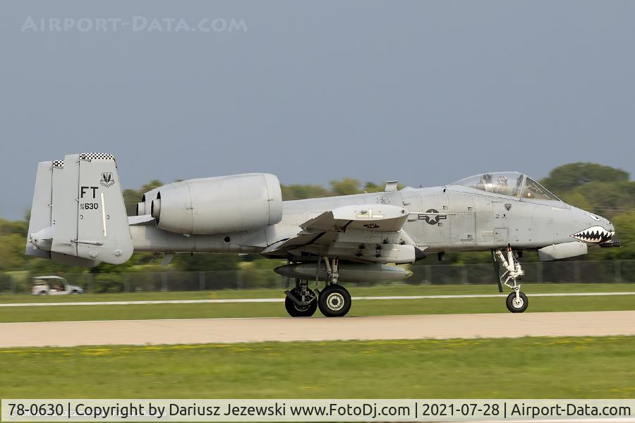78-0630, 1978 Fairchild Republic A-10A Thunderbolt II C/N A10-0250, A-10C Thunderbolt 78-0630 FT from 74th FS 