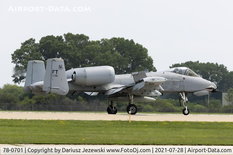 78-0701, 1978 Fairchild Republic A-10C Thunderbolt II C/N A10-0321, A-10C Thunderbolt II 78-0701 FT from 74th FS 