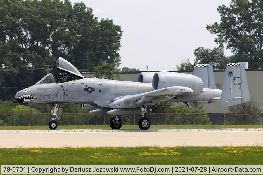 78-0701, 1978 Fairchild Republic A-10C Thunderbolt II C/N A10-0321, A-10C Thunderbolt II 78-0701 FT from 74th FS 