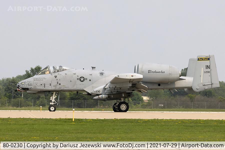 80-0230, 1980 Fairchild Republic A-10A Thunderbolt II C/N A10-0580, A-10C Thunderbolt 80-0230 IN from 163rd FS 