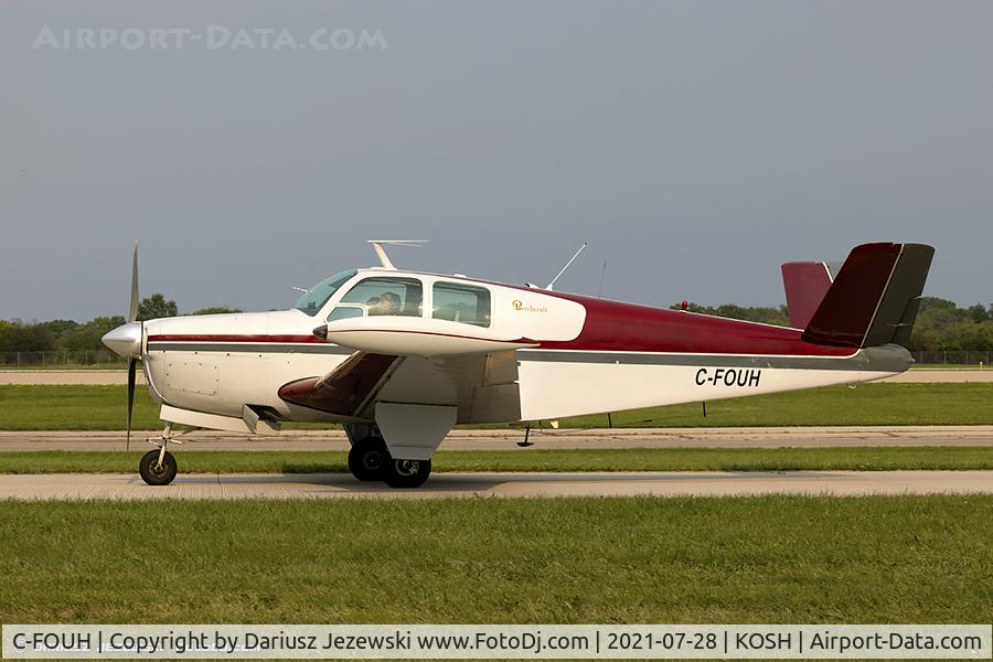 C-FOUH, 1950 Beech B35 C/N D-2649, Beech B35 Bonanza  C/N D-2649, C-FOUH