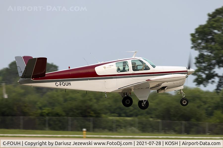 C-FOUH, 1950 Beech B35 C/N D-2649, Beech B35 Bonanza  C/N D-2649, C-FOUH