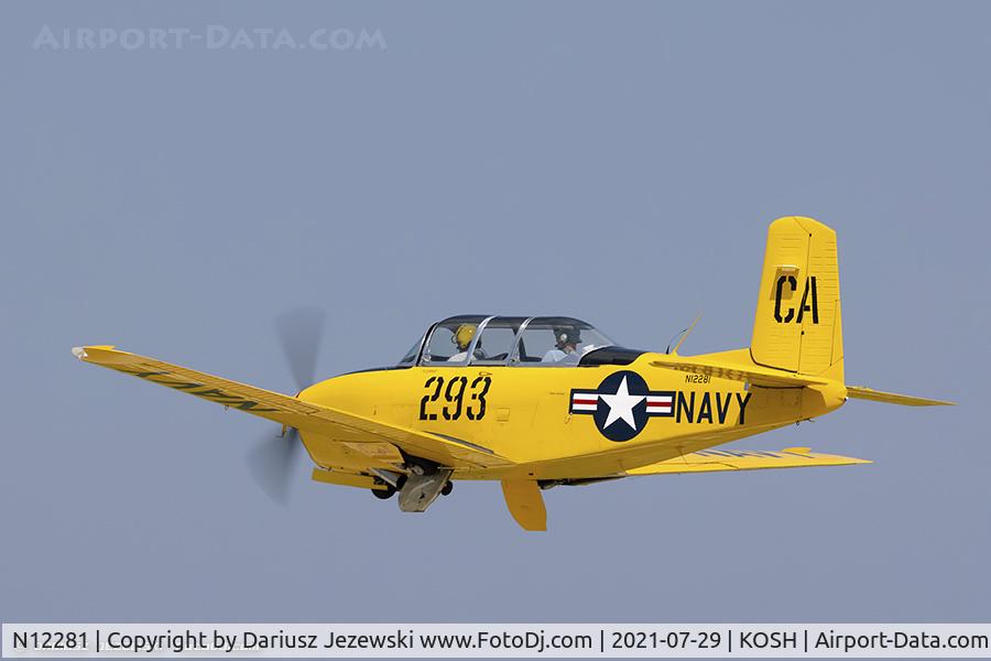 N12281, 1955 Beech T-34A (A45) Mentor Mentor C/N G-293, Beech A45 (T-34A) Mentor  C/N G-293, N12281