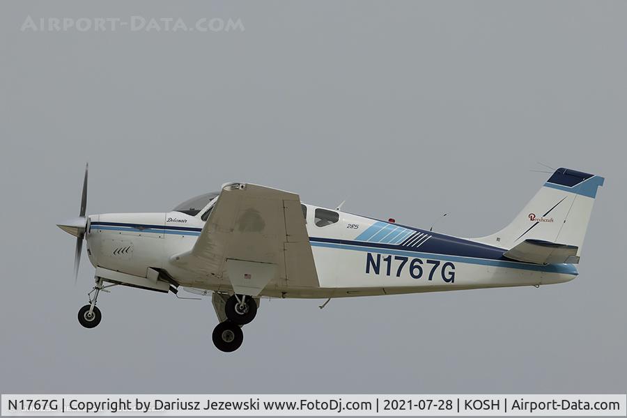 N1767G, 1962 Beech 35-B33 Debonair C/N CD-539, Beech 35-B33 Debonair  C/N CD-539, N1767G