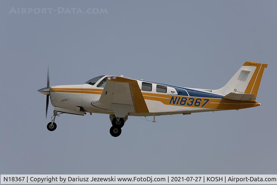 N18367, 1977 Beech A36 Bonanza 36 C/N E-1103, Beech A36 Bonanza  C/N E-1103, N18367