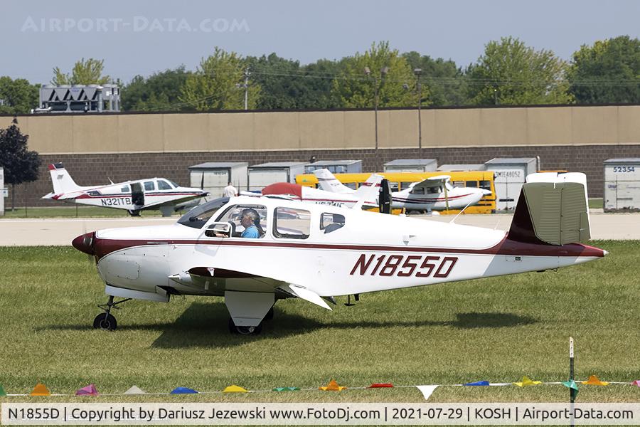 N1855D, 1952 Beech C35 Bonanza C/N D-3130, Beech C35 Bonanza  C/N D-3130, N1855D