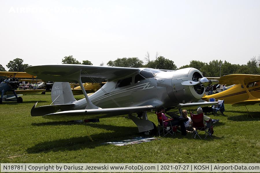 N18781, 1938 Beech F17D Staggerwing C/N 204, Beech F17D Staggerwing  C/N 204, NC18781