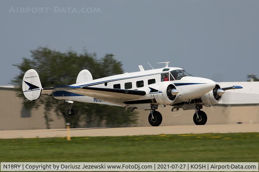 N18RY, 1957 Beech E18S C/N BA-325, Beech E18S  C/N BA-325, N18RY