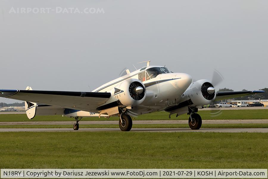 N18RY, 1957 Beech E18S C/N BA-325, Beech E18S  C/N BA-325, N18RY