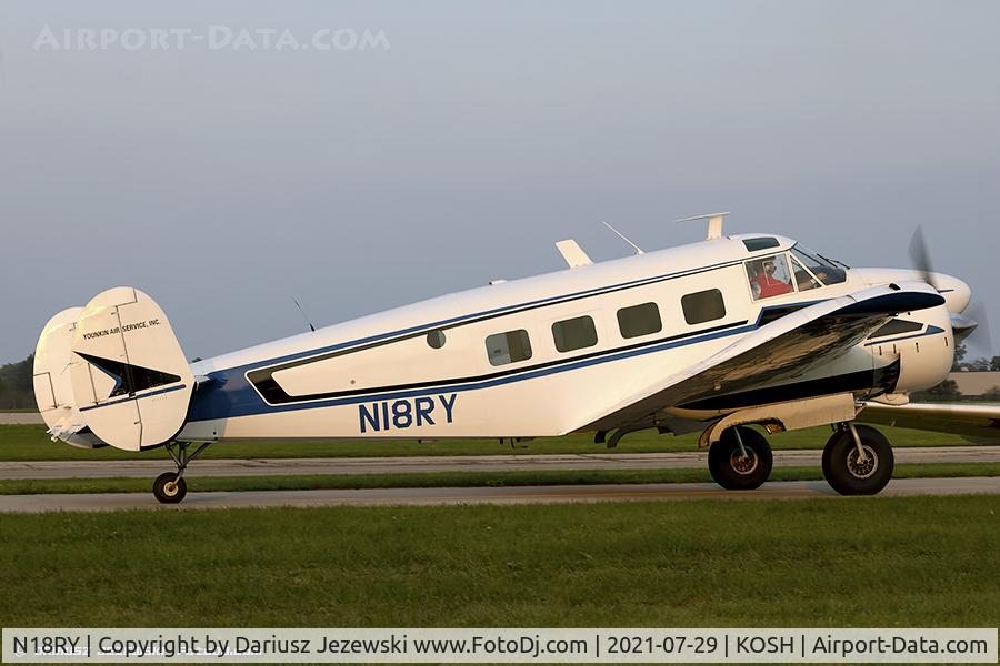 N18RY, 1957 Beech E18S C/N BA-325, Beech E18S  C/N BA-325, N18RY