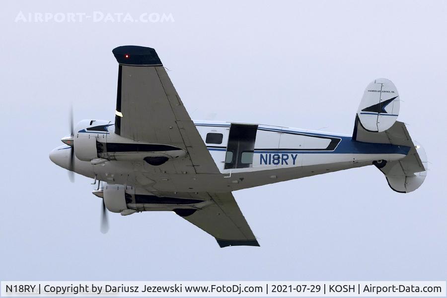 N18RY, 1957 Beech E18S C/N BA-325, Beech E18S  C/N BA-325, N18RY