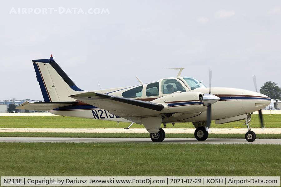 N213E, 1965 Beech C55 Baron (95-C55) C/N TE-40, Beech 95-C55 Baron  C/N TE-40, N213E
