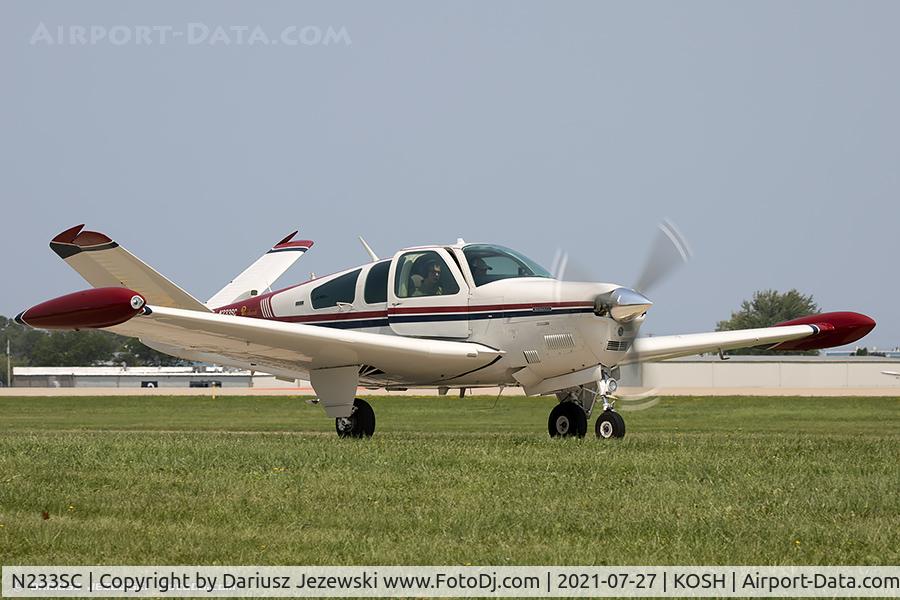 N233SC, 1974 Beech V35B Bonanza C/N D-9599, Beech V35B Bonanza  C/N D-9599, N233SC