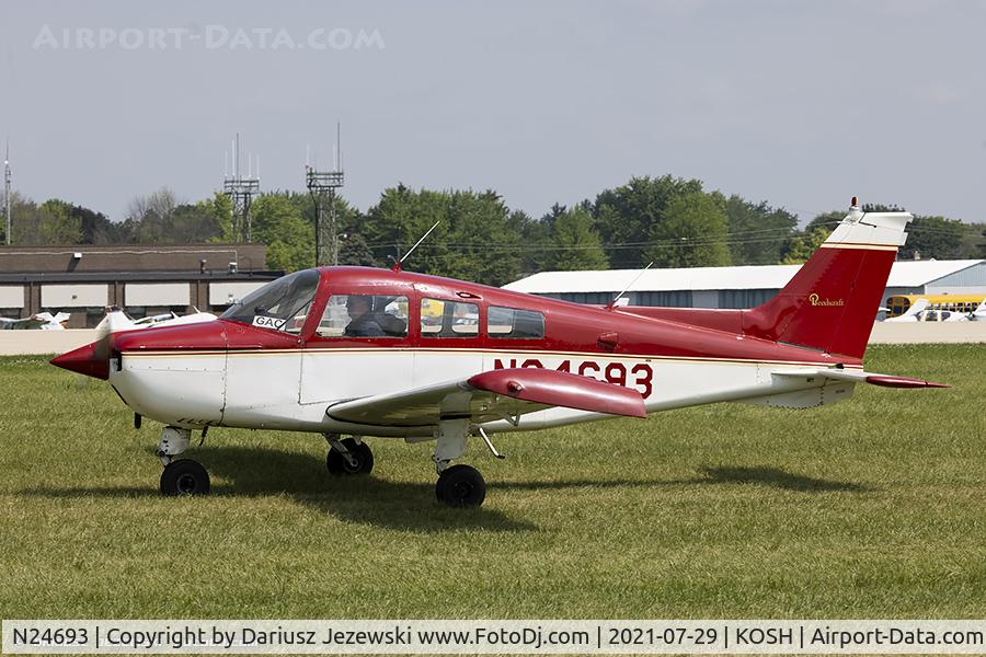 N24693, 1973 Beech C23 Sundowner 180 C/N M-1443, Beech C23 Sundowner  C/N M-1443, N24693