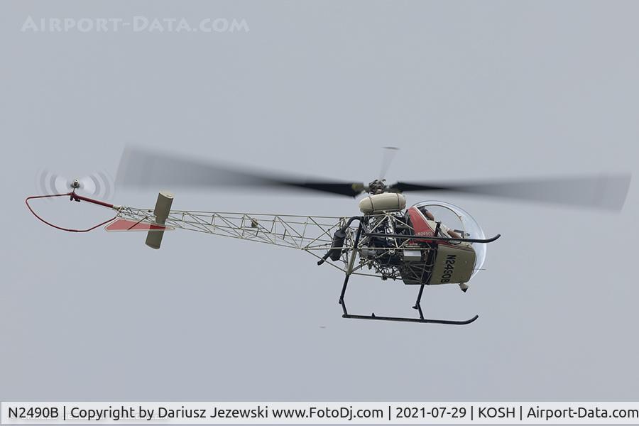 N2490B, 1956 Bell 47G-2 C/N 1516, Bell 47G-2  C/N 1516, N2490B