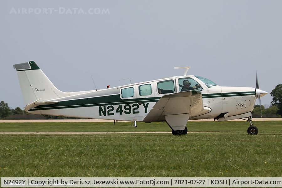 N2492Y, 1968 Beech 36 Bonanza C/N E-74, Beech 36 Bonanza  C/N E-74, N2492Y