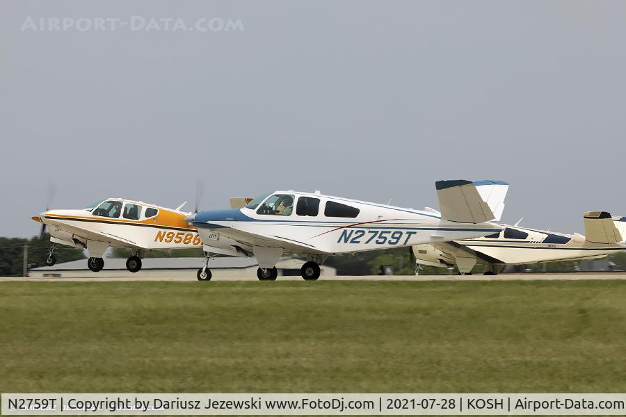 N2759T, 1967 Beech V35 Bonanza C/N D-8468, Beech V35 Bonanza  C/N D-8468, N2759T