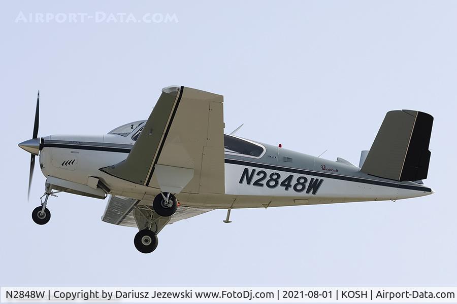 N2848W, 1973 Beech V35B Bonanza C/N D-9492, Beech V35B Bonanza  C/N D-9492, N2848W