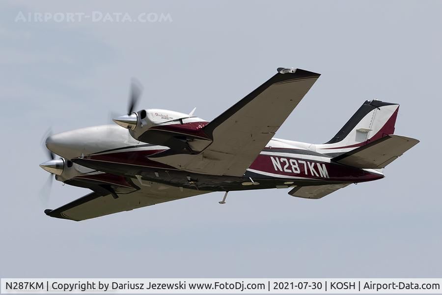 N287KM, 1980 Beech 58P Baron C/N TJ-330, Beech 58 Baron  C/N TJ-330, N287KM