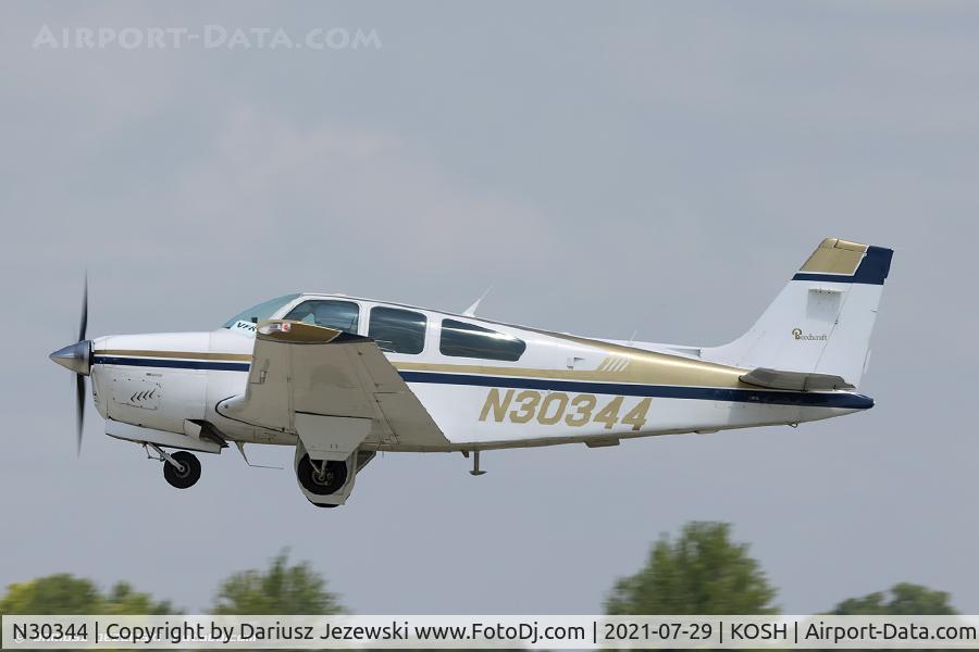 N30344, 1987 Beech F33A Bonanza C/N CE-1111, Beech F33A Bonanza  C/N CE-1111, N30344