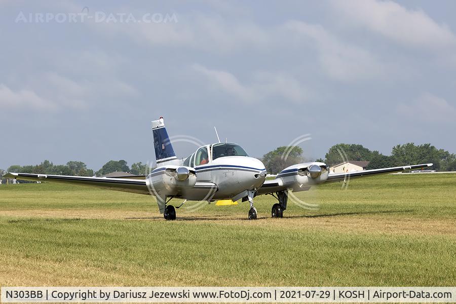 N303BB, 1964 Beech 95-B55 (T42A) Baron C/N TC-787, Beech 95-B55 Baron (T-42A)  C/N TC-787, N303BB