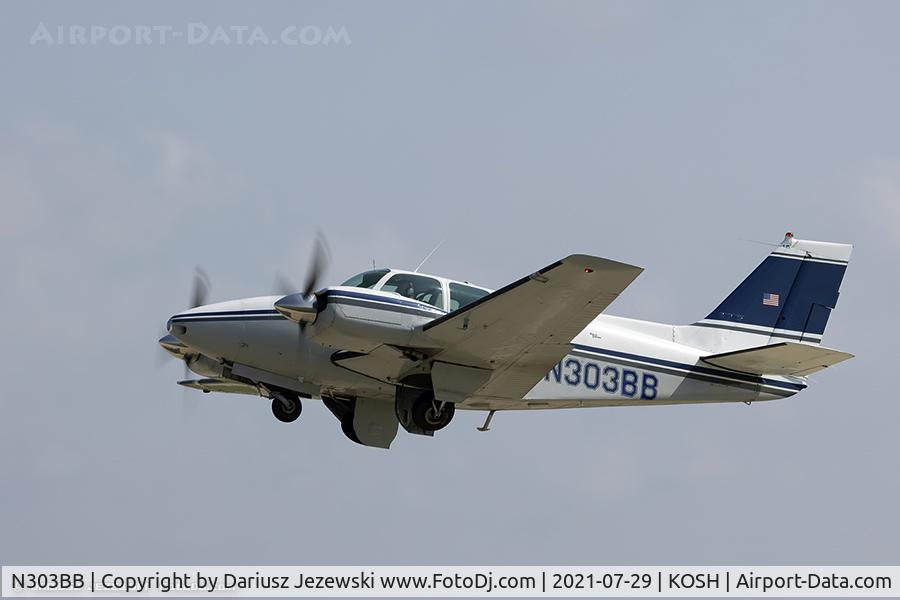 N303BB, 1964 Beech 95-B55 (T42A) Baron C/N TC-787, Beech 95-B55 Baron (T-42A)  C/N TC-787, N303BB