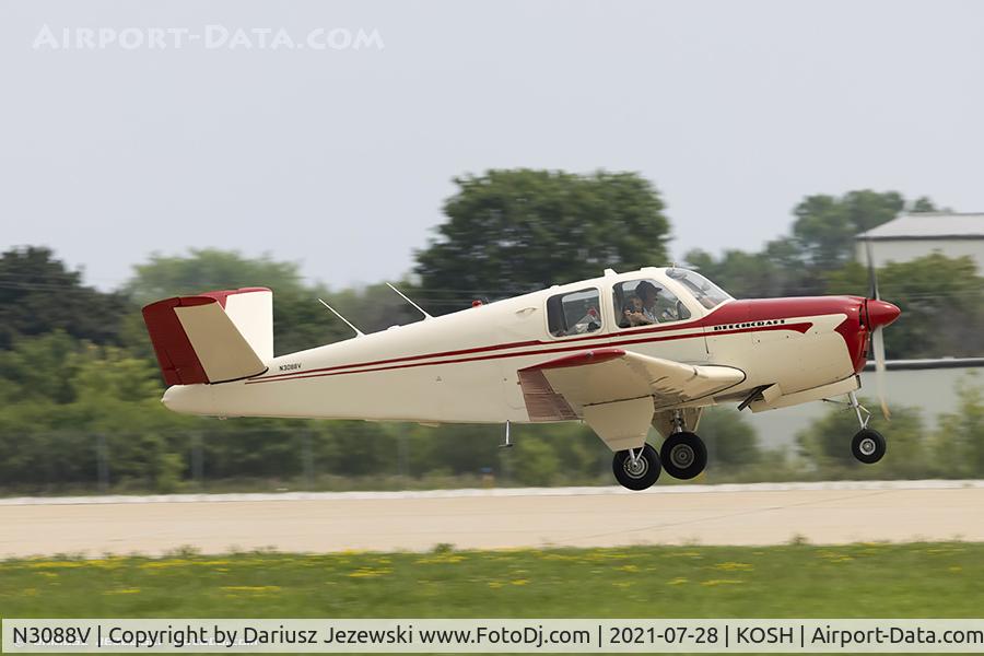 N3088V, 1947 Beech 35 Bonanza C/N D-504, Beech 35 Bonanza  C/N D-504, N3088V
