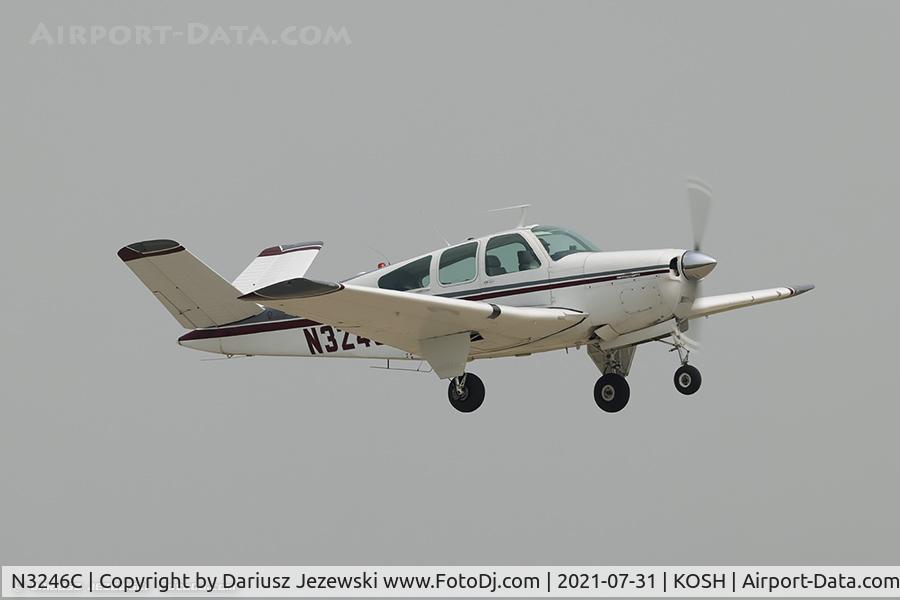 N3246C, 1954 Beech E35 C/N D-3911, Beech E35 Bonanza  C/N D-3911, N3246C