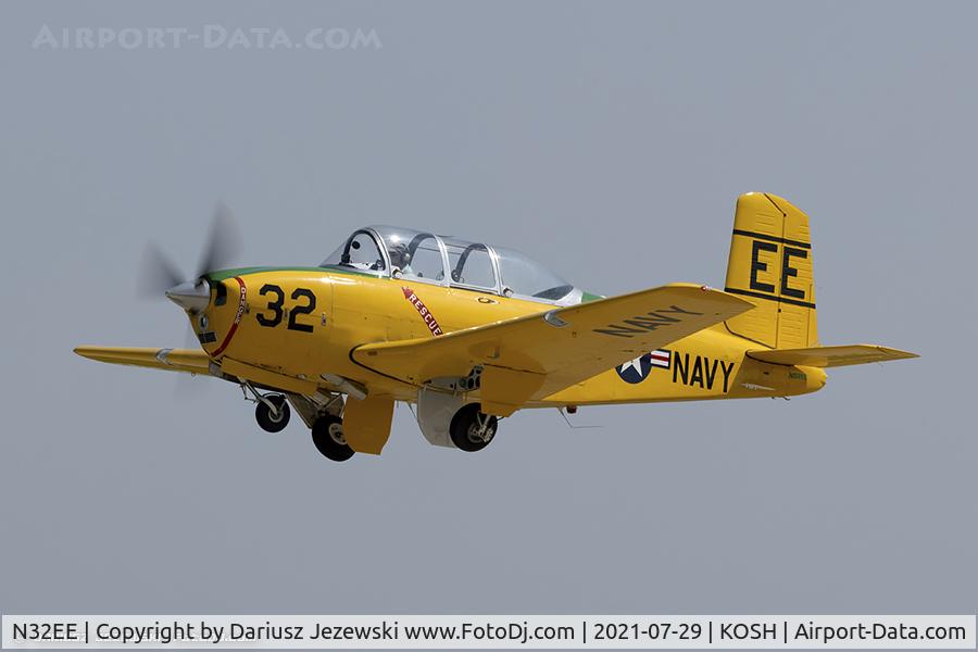 N32EE, 1953 Beech (CCF) T-34A (A45) Mentor C/N CCF34-61, Beech A45 (T-34A) Mentor  C/N CCF34-61, N32EE