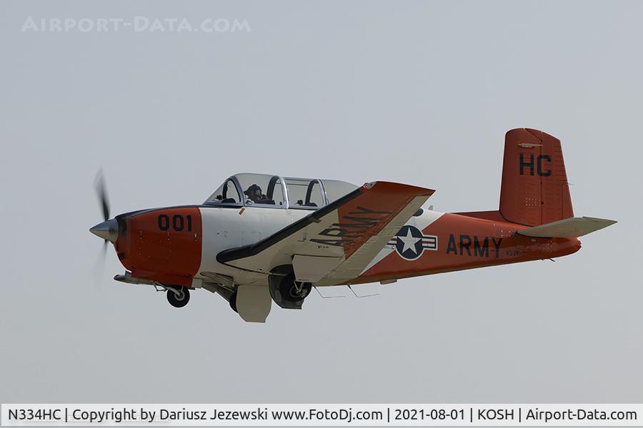 N334HC, Beech (CCF) T-34A (A45) Mentor C/N CCF34-69, Beech A45 (T-34A) Mentor  C/N 34-69 , N334HC