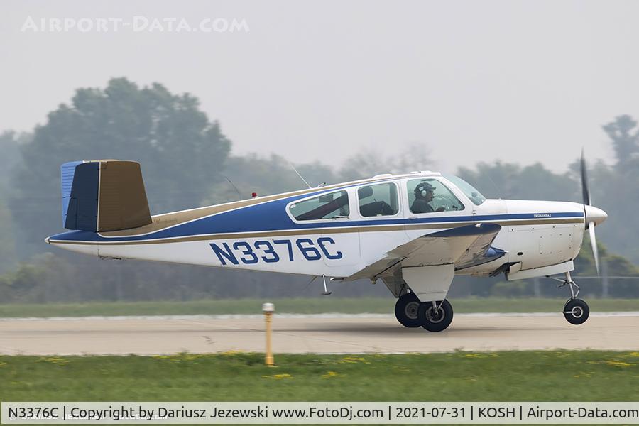 N3376C, 1955 Beech F35 Bonanza C/N D-4043, Beech F35 Bonanza  C/N D-4043, N3376C