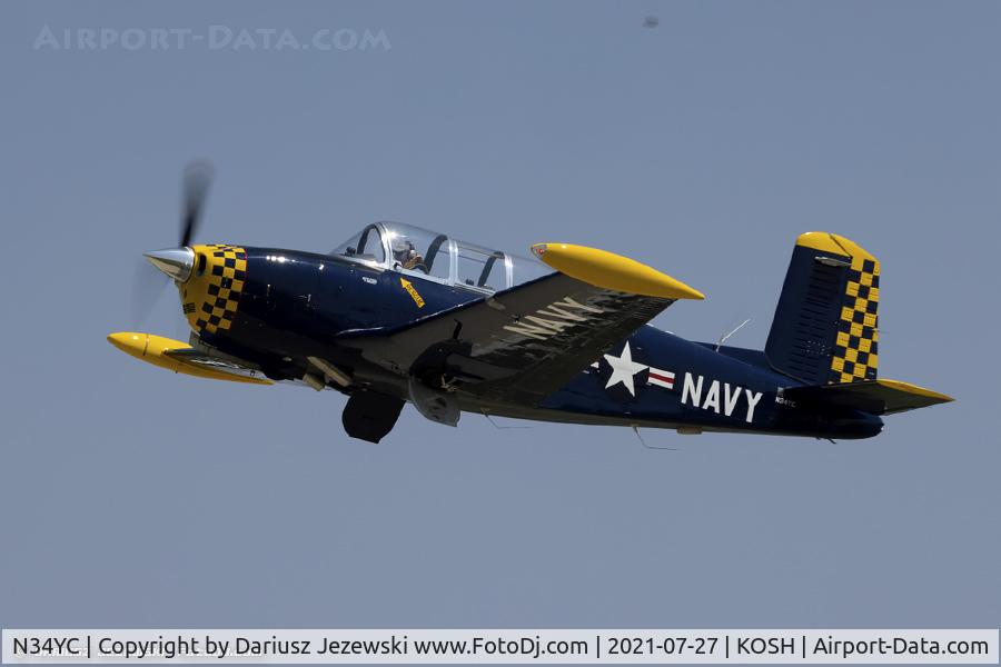 N34YC, Beech T-34A Mentor Mentor C/N G-810, Beech A45 (T-34A) Mentor  C/N G-810, N34YC