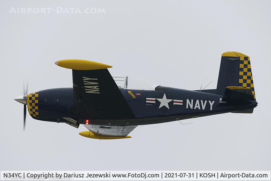 N34YC, Beech T-34A Mentor Mentor C/N G-810, Beech A45 (T-34A) Mentor  C/N G-810, N34YC
