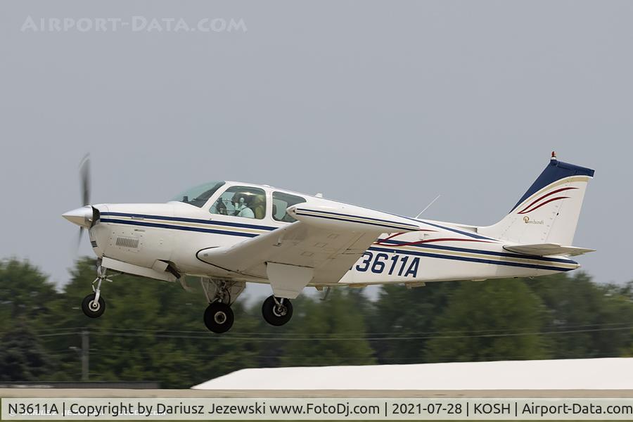 N3611A, 1979 Beech A36 Bonanza 36 C/N E-1472, Beech A36 Bonanza 36  C/N E-1472, N3611A
