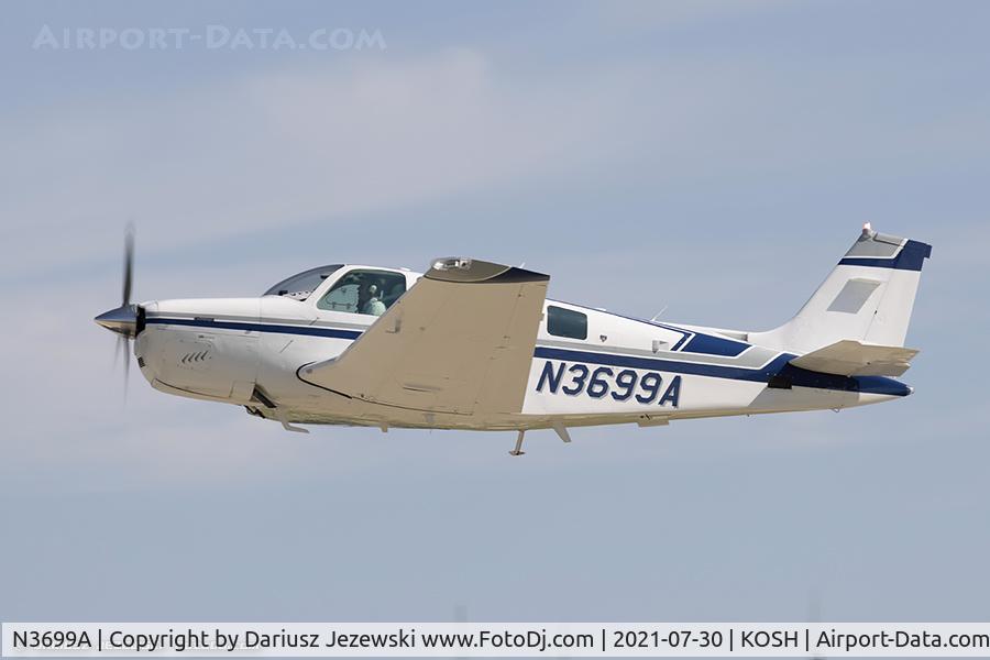 N3699A, 1979 Beech A36 Bonanza 36 C/N E-1621, Beech A36 Bonanza  C/N E-1621, N3699A