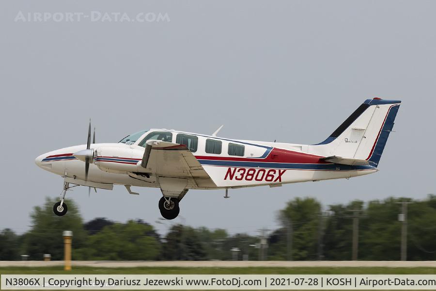 N3806X, 1980 Beech 58 Baron C/N TH-1215, Beech 58 Baron  C/N TH-1215, N3806X